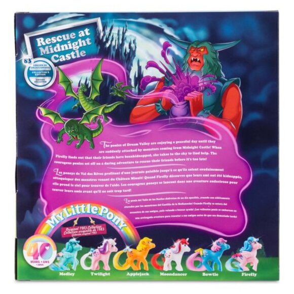 My Little Pony: 40th Anniversary Edition - Figure Collector Pack by Basic Fun - Picture 2 of 2